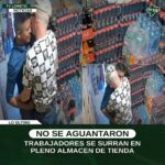 👇¡ESCÁNDALO VIRAL! Empleados Protagonizan Curioso Incidente En El Almacén De Una Tienda