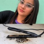 ADOLESCENTE DE 16 AÑOS…. INCIDENTE CON UNA PLANCHA PARA EL CABELLO